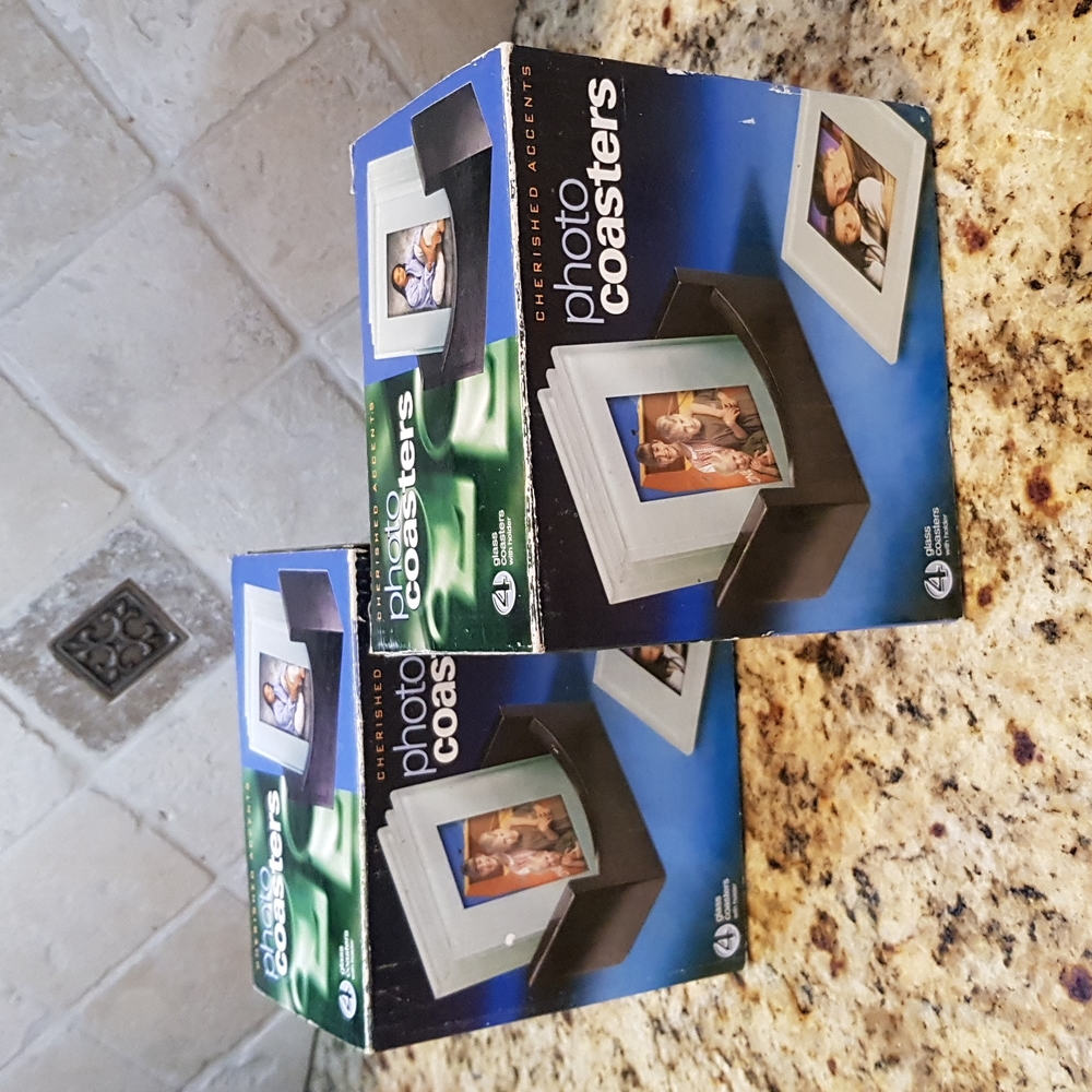 NWOT Photo coasters